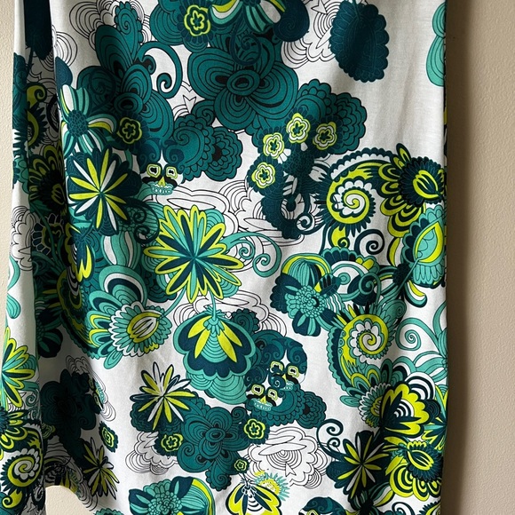 PrAna Quinn Dress in Lake Flower Power Pattern Built In Bra M - Picture 8 of 12